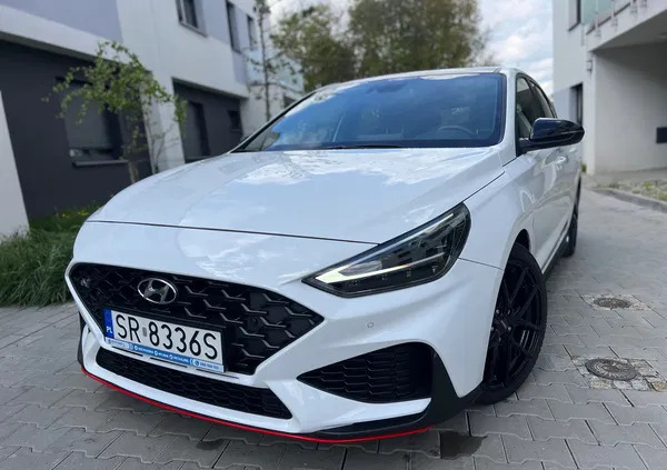 samochody osobowe Hyundai i30 N cena 133300 przebieg: 29800, rok produkcji 2021 z Kłecko